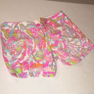 Lilly Pulitzer The Callahan Short | Bright Summer Design | Size 2